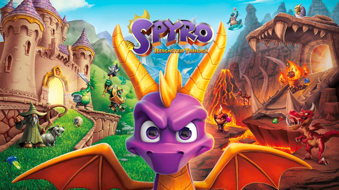 Portada de Spyro Reignited Trilogy (Xbox One - playable on Xbox Series X|S)