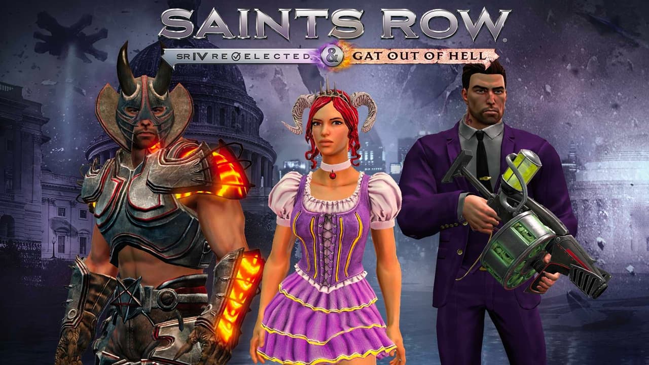 Immagine di sfondo di Saints Row IV: Re-Elected & Gat out of Hell (United States)