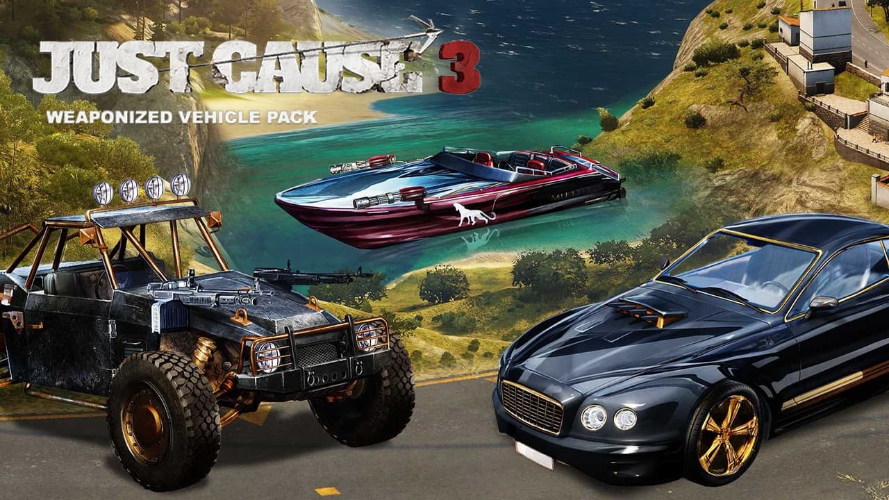 Just Cause 3: Weaponized Vehicle Pack
