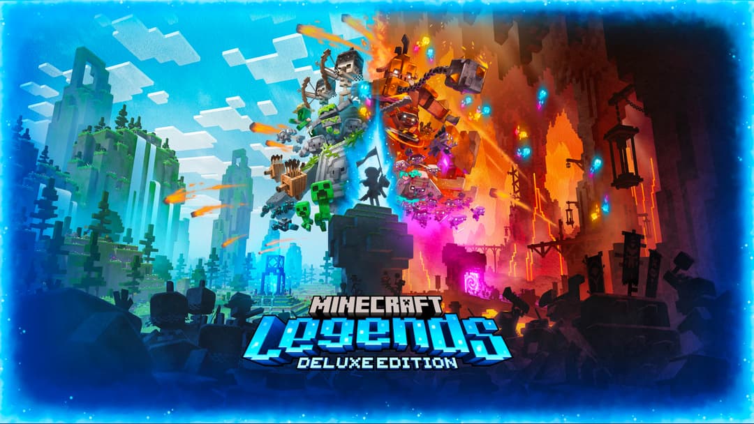 Minecraft Legends Deluxe Edition (Xbox One / Xbox Series X|S) Coverbild