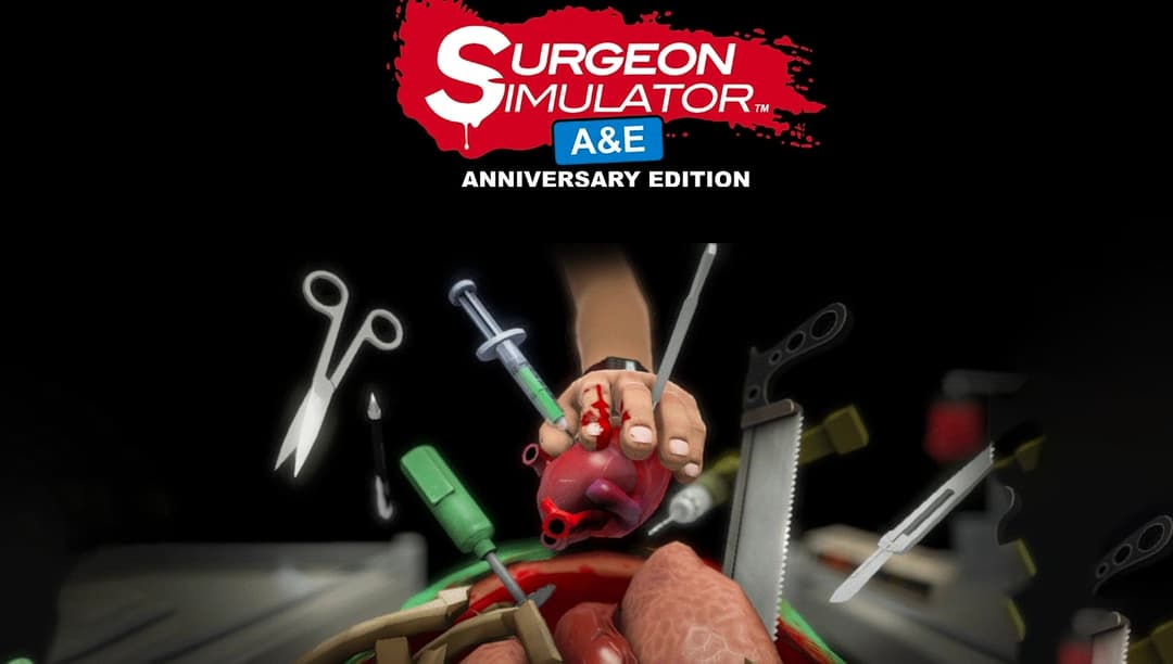 Capa de Surgeon Simulator Anniversary Edition