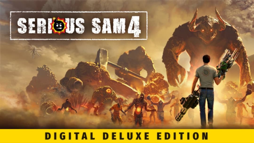 Serious Sam 4 Deluxe Edition copertina