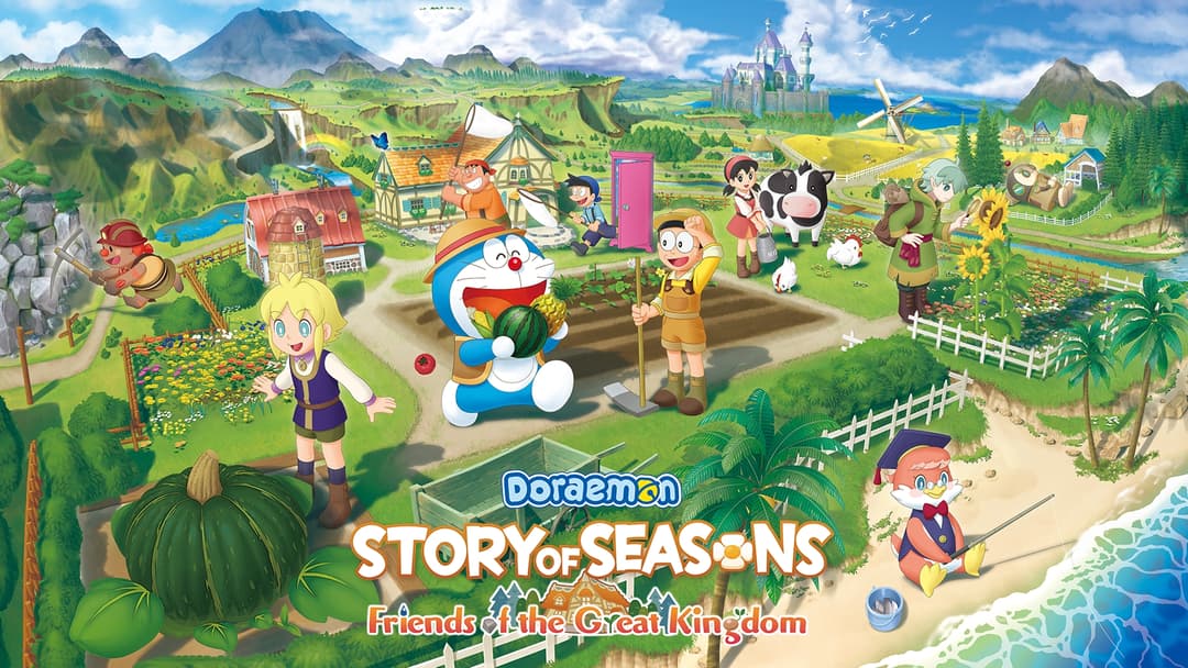 Okładka Doraemon Story of Seasons: Friends of the Great Kingdom