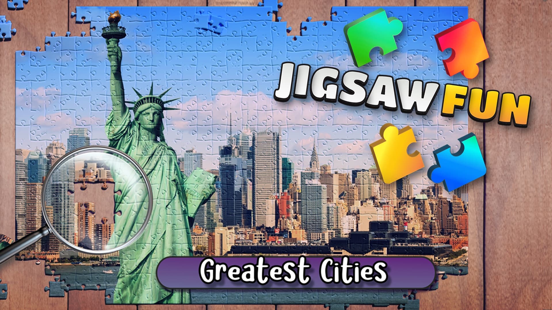 Jigsaw Fun: Greatest Cities