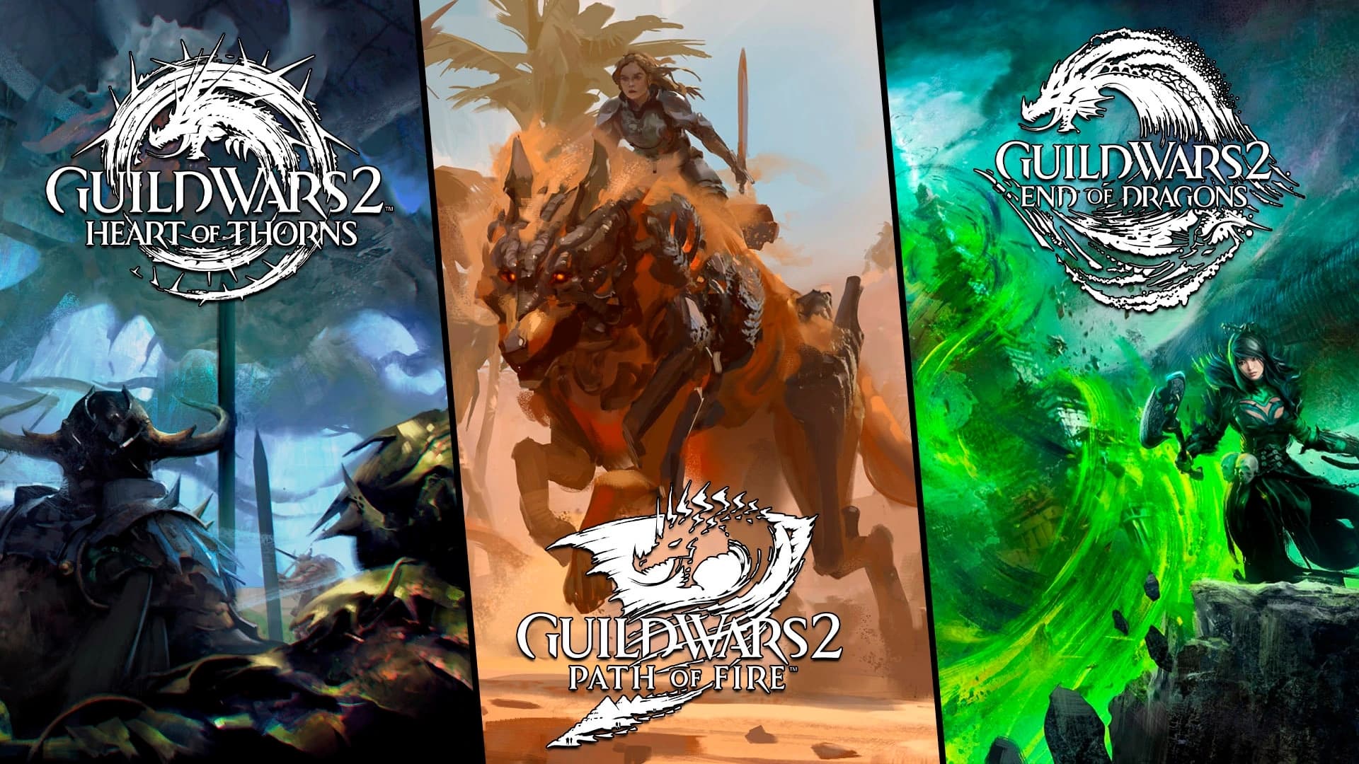 Guild Wars 2 Elder Dragon Saga Complete Collection