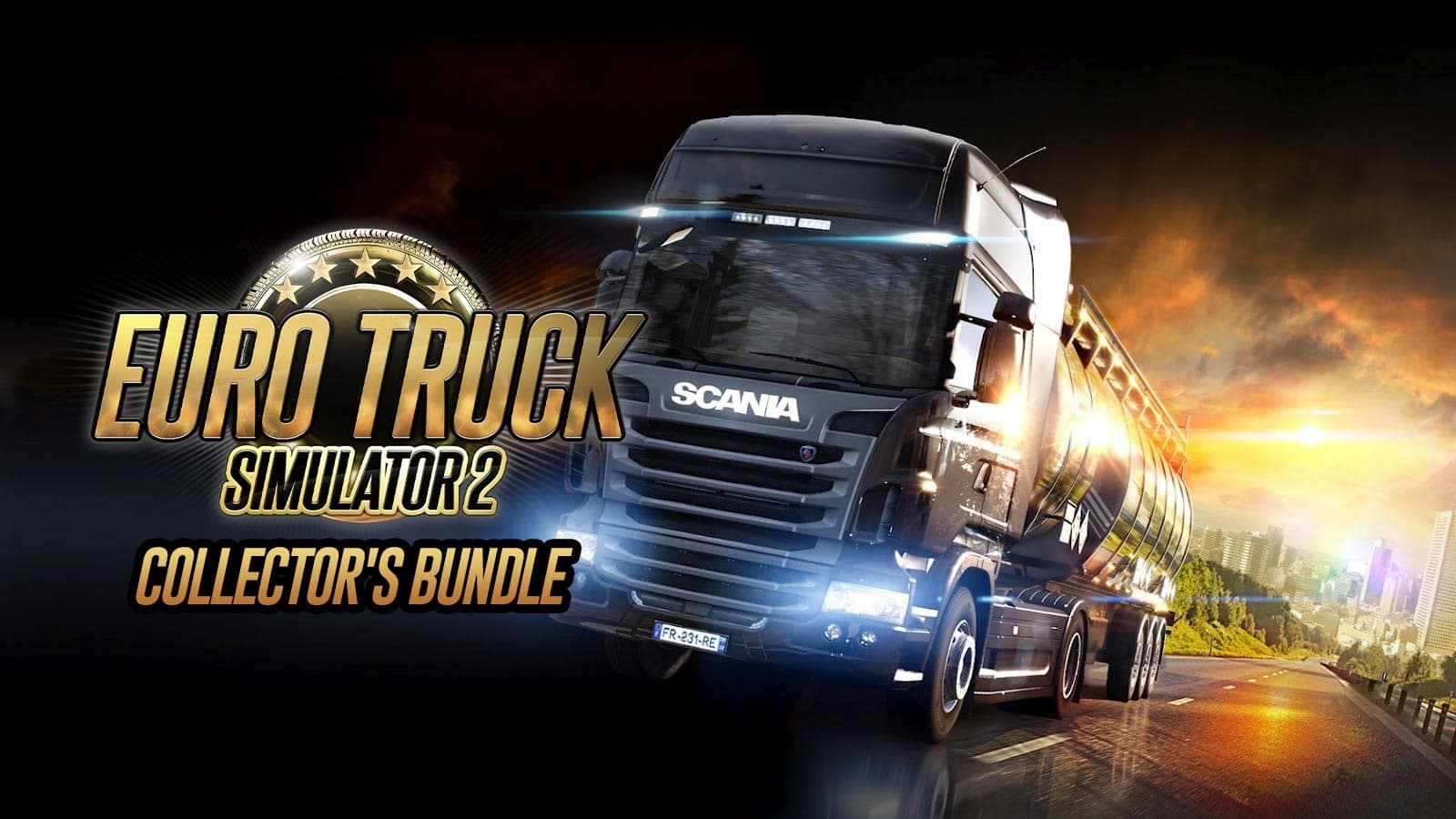 Obraz tła dla Euro Truck Simulator 2 Collector's Bundle