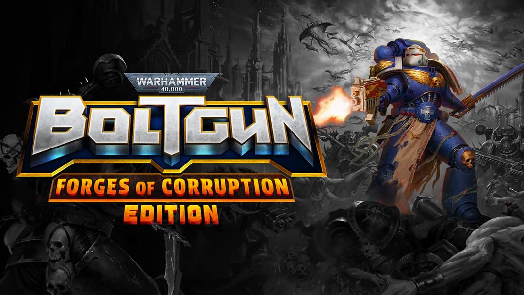 Imagem da capa Warhammer 40,000: Boltgun - Forges Of Corruption Edition