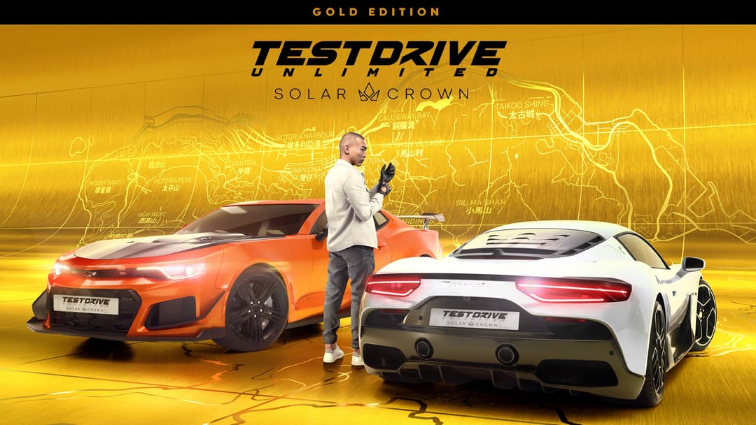 Test Drive Unlimited Solar Crown - Gold Edition (Latin America) coverbillede