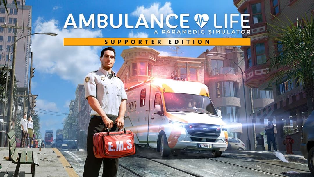 Ambulance Life: A Paramedic Simulator - Supporter Edition copertina