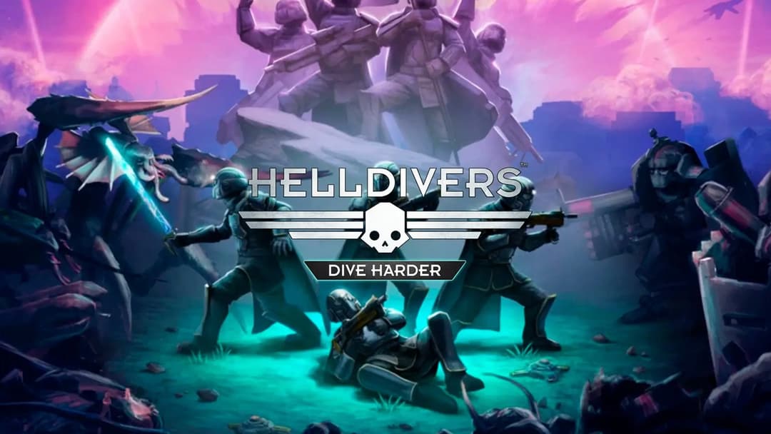 Portada de HELLDIVERS Dive Harder Edition
