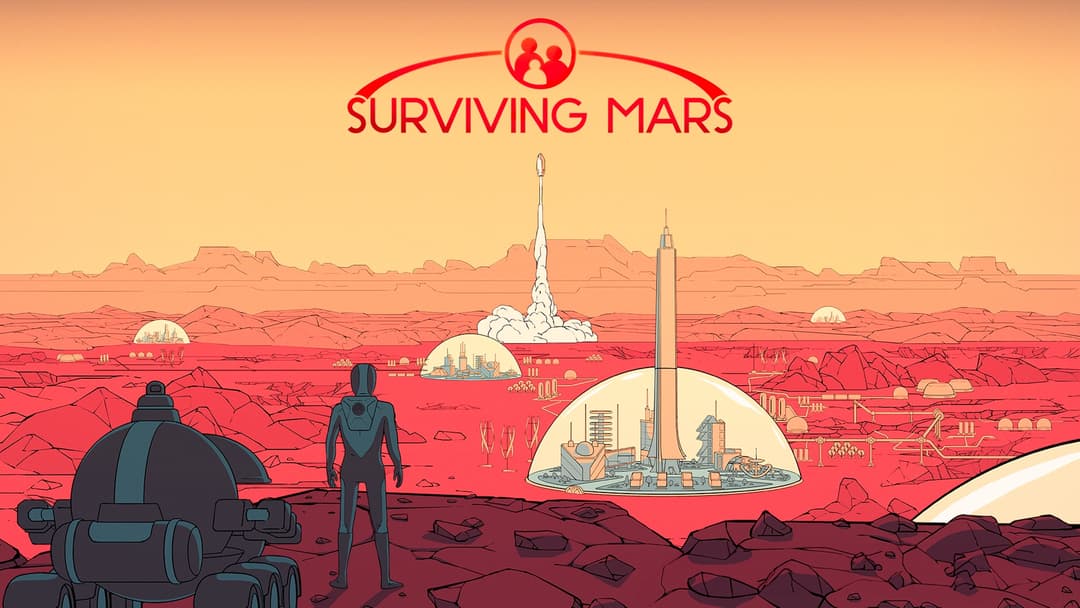 Portada de Surviving Mars (PC / Mac / Linux)