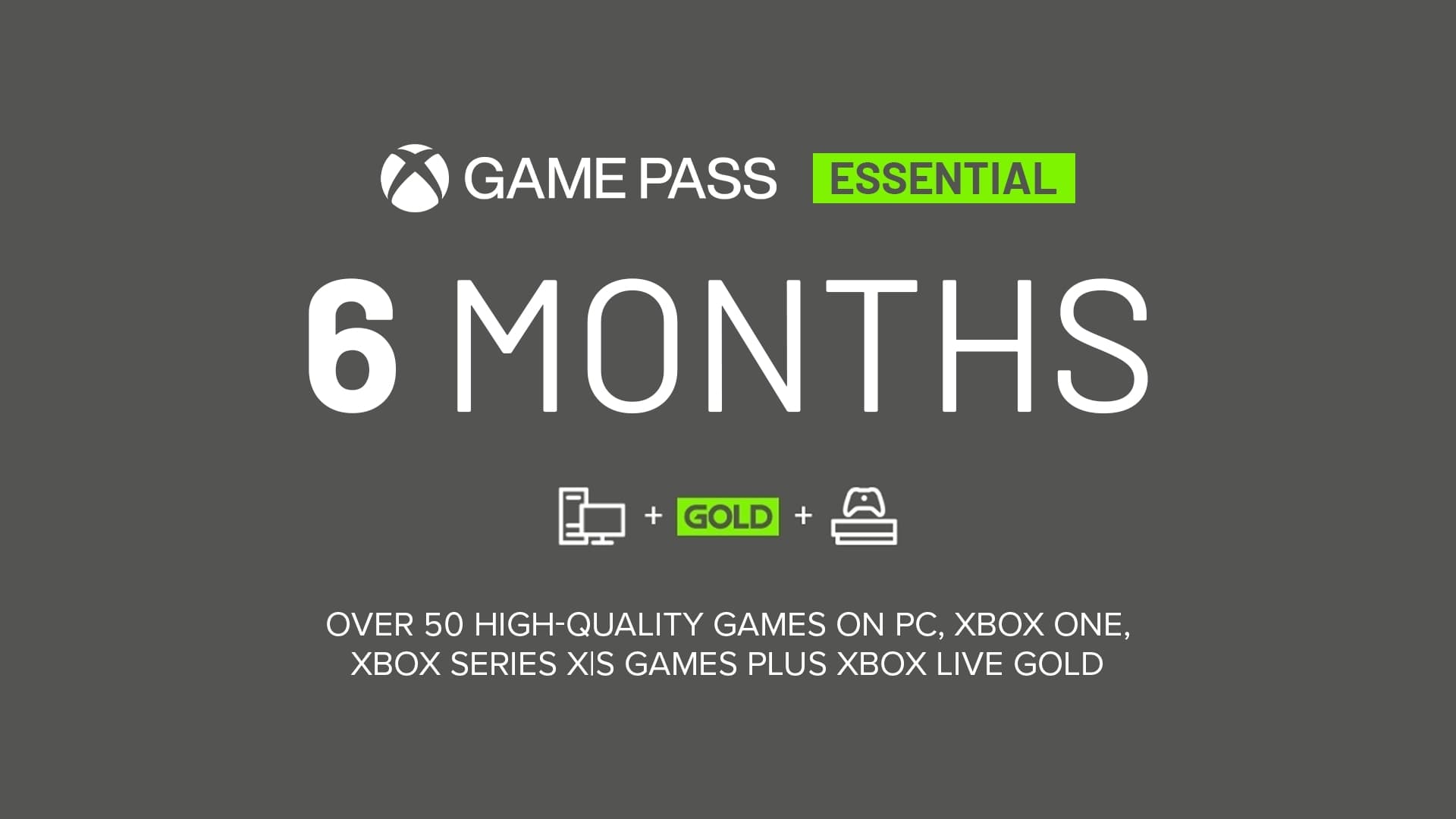 Xbox Game Pass Essential 6 Month (United States)