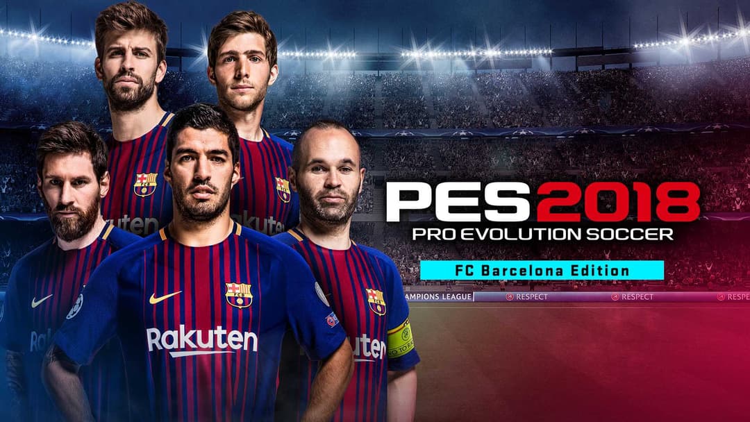 Capa de Pro Evolution Soccer 2018 FC Barcelona Edition