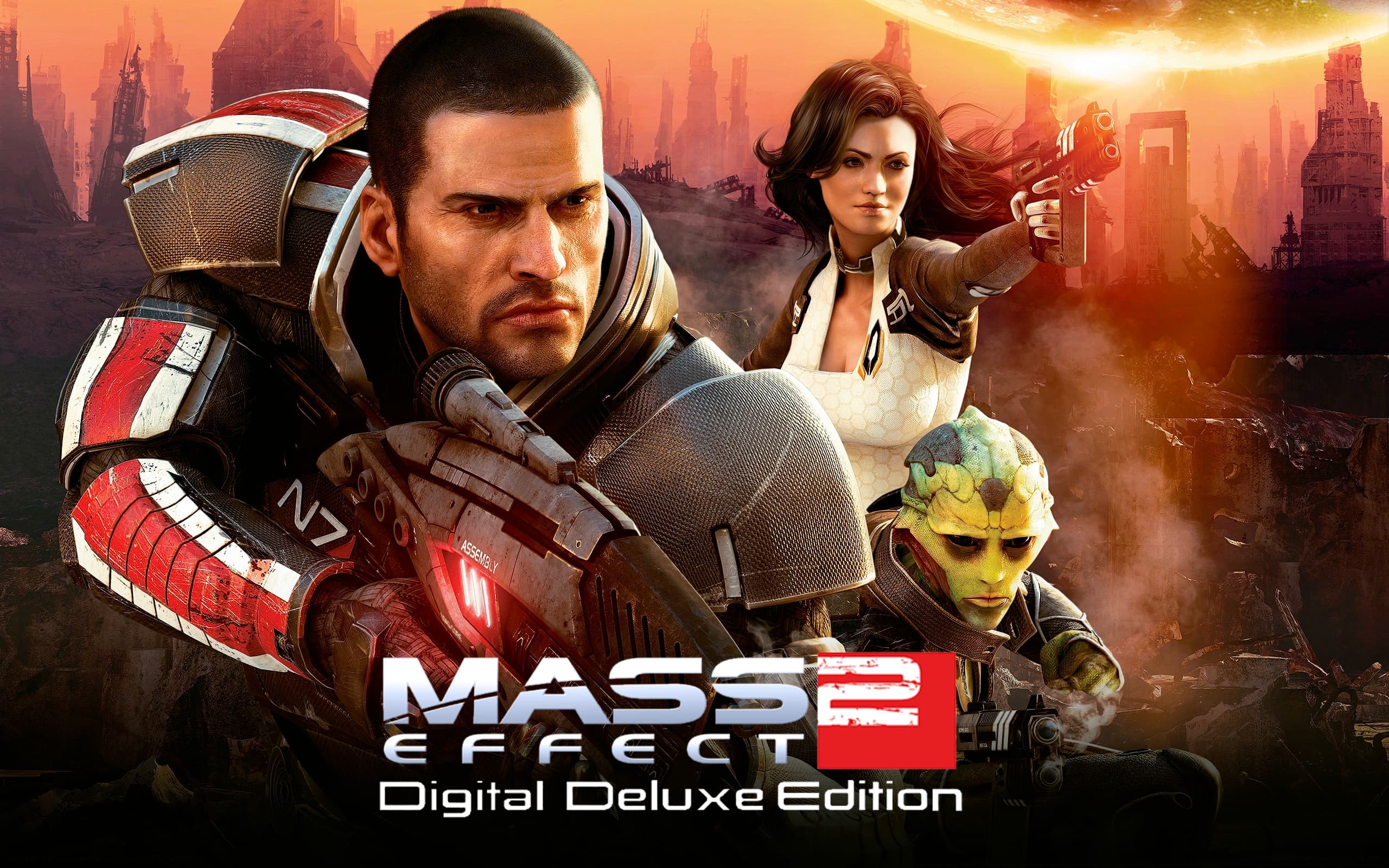 Hintergrundbild für Mass Effect 2 Digital Deluxe Edition