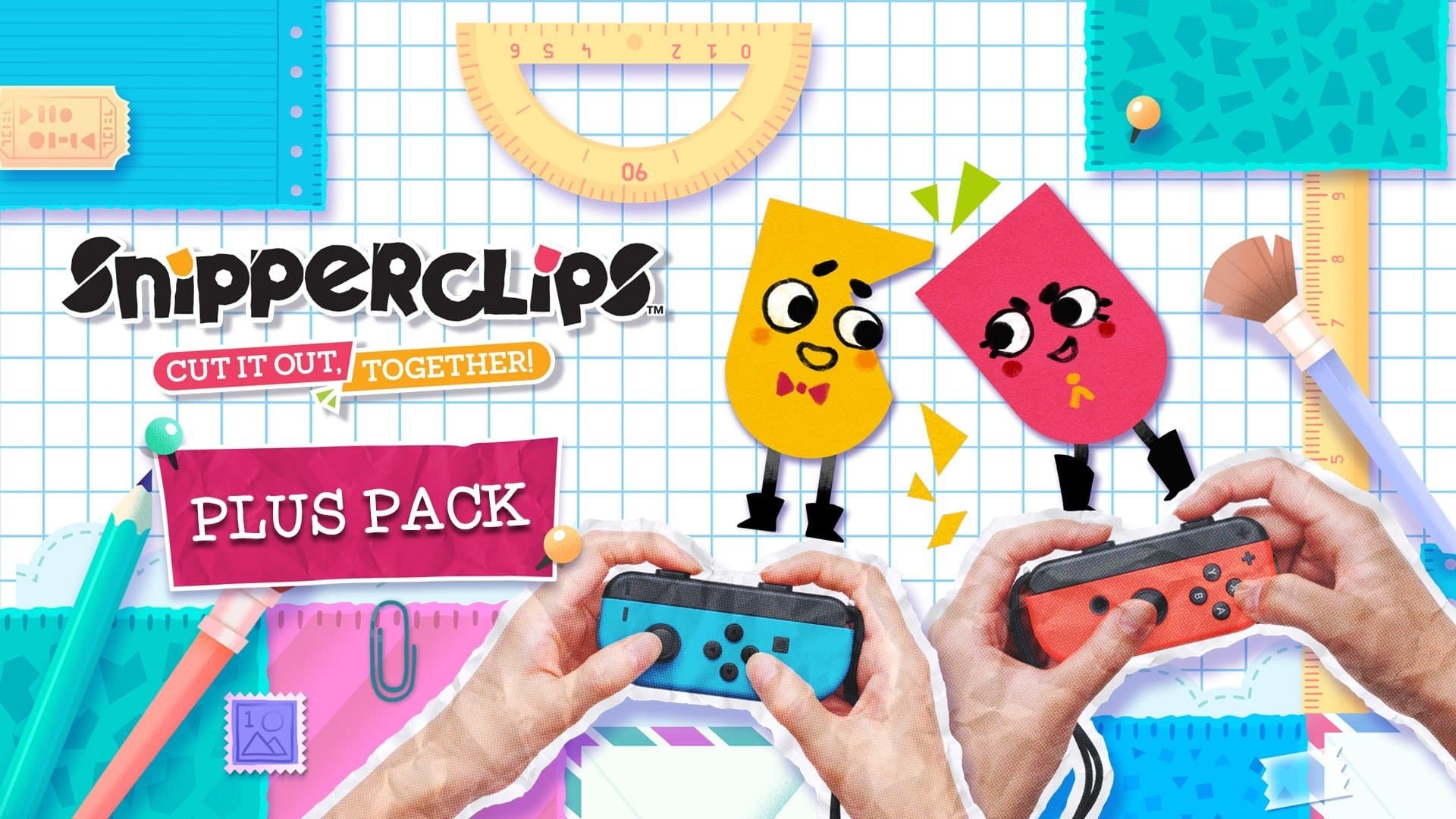 Snipperclips Cut it out, together!: Plus Pack