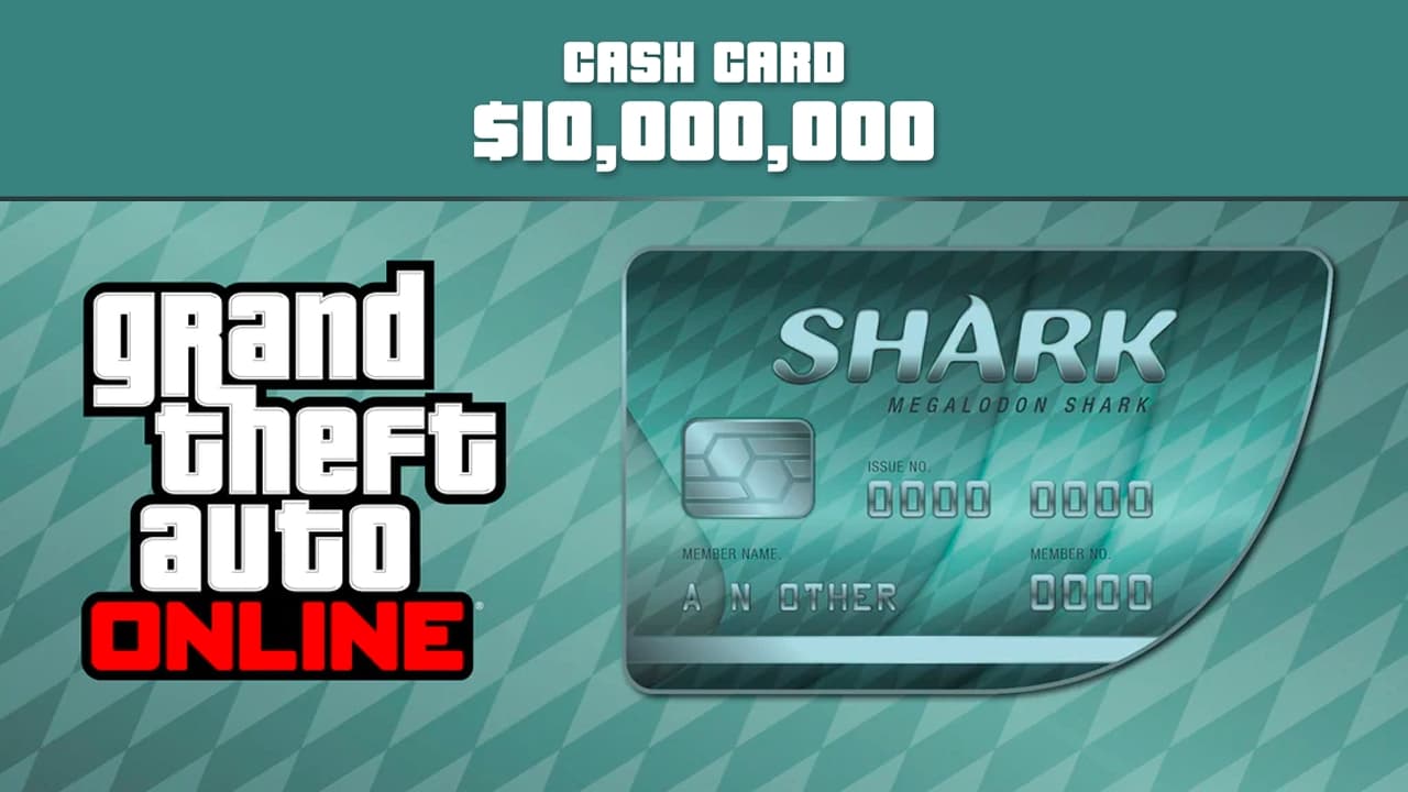 Grand Theft Auto Online: Megalodon Shark Cash Card (Xbox One)