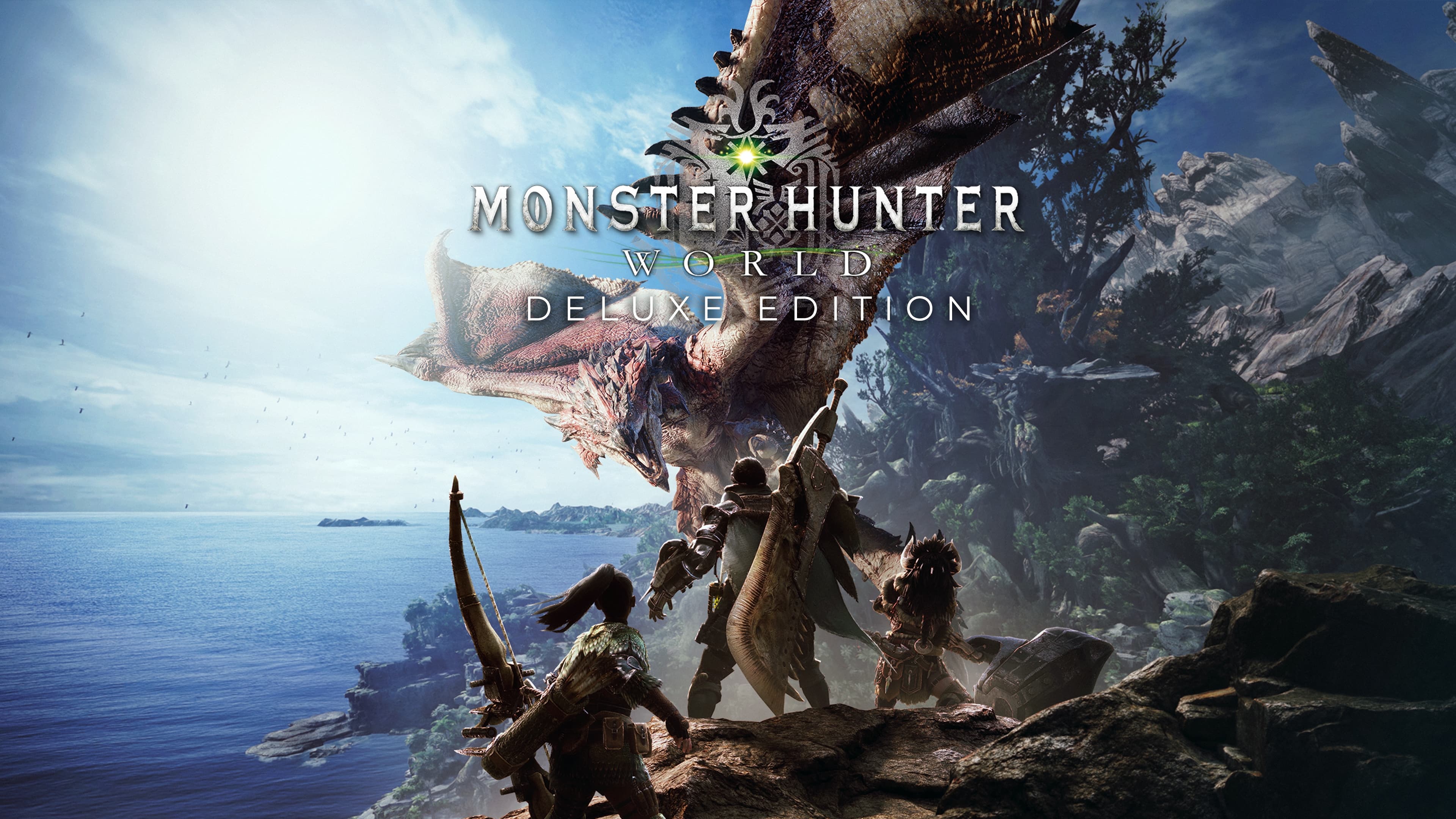 Imagem de fundo de Monster Hunter: World - Deluxe Edition