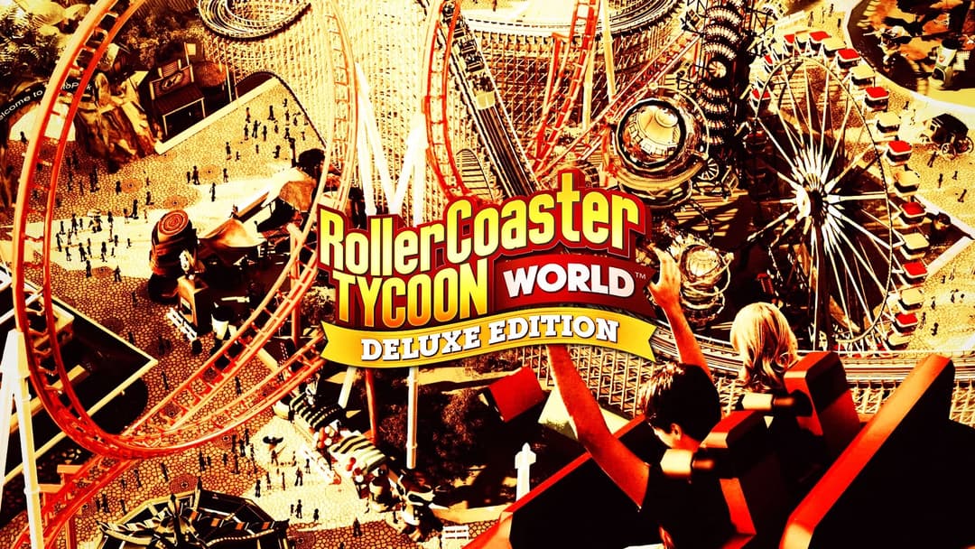 RollerCoaster Tycoon World Deluxe Edition coverbillede