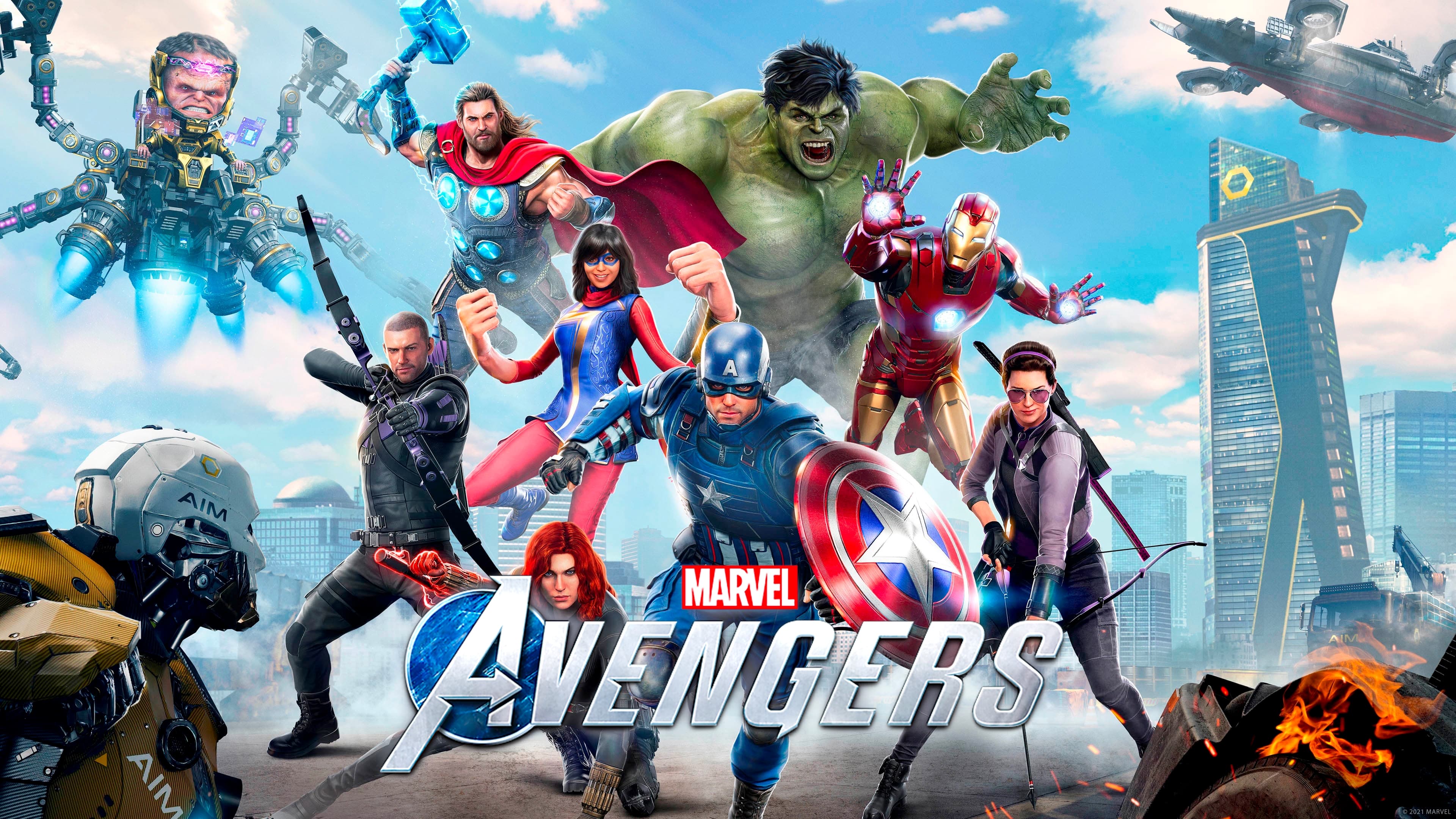 Immagine di sfondo di Marvel's Avengers (PC)