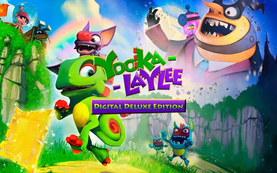 Yooka-Laylee Deluxe Edition coverbillede