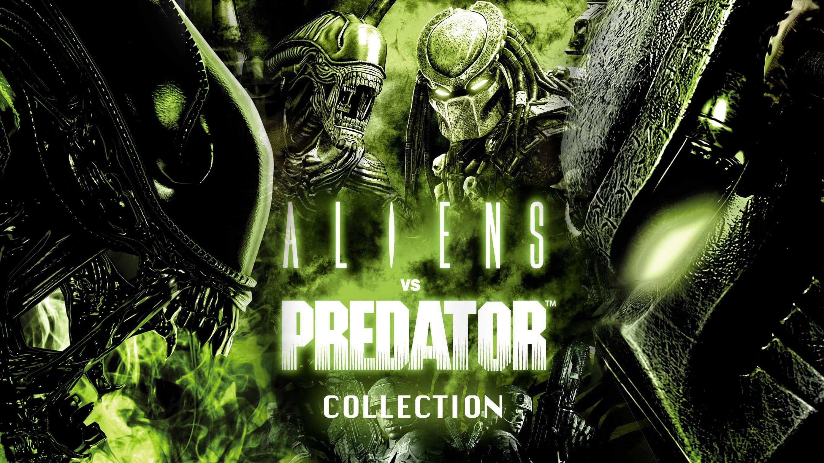 Hintergrundbild für Aliens VS Predator Collection