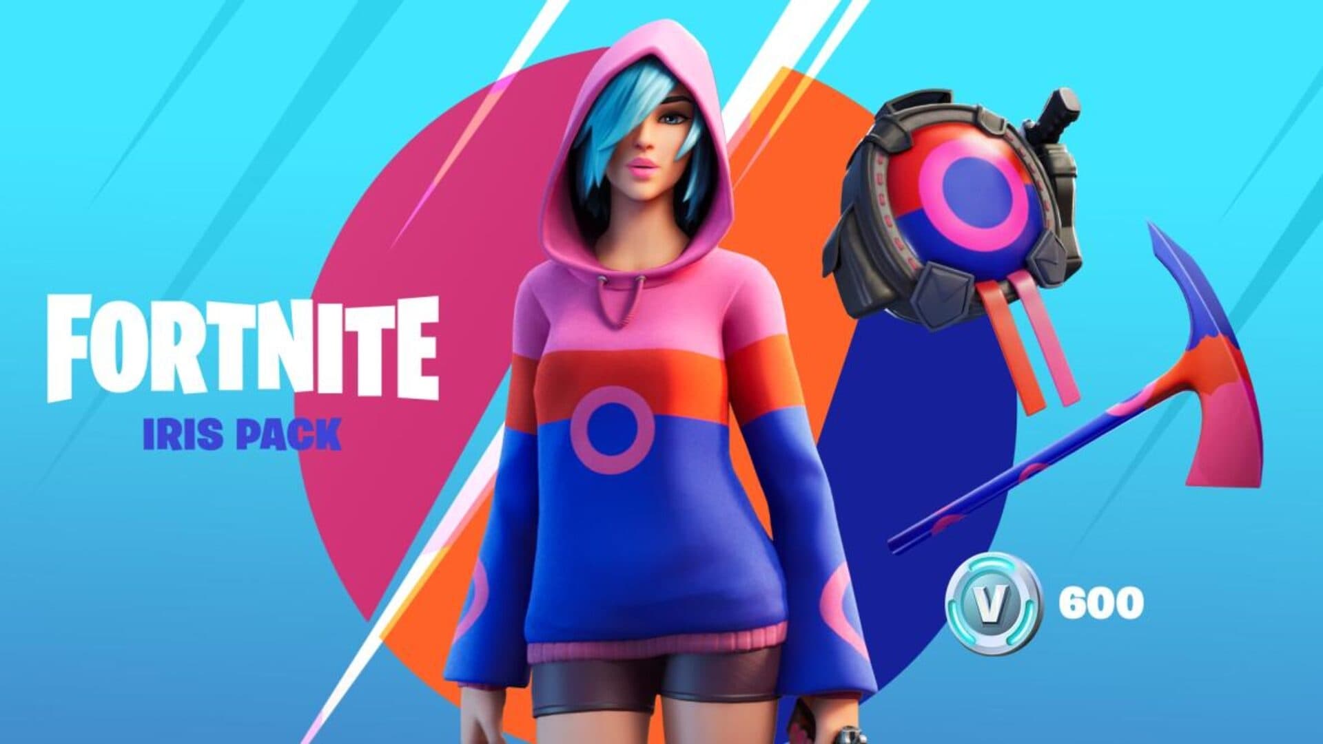 Fortnite - The Iris Pack + 600 V-Bucks