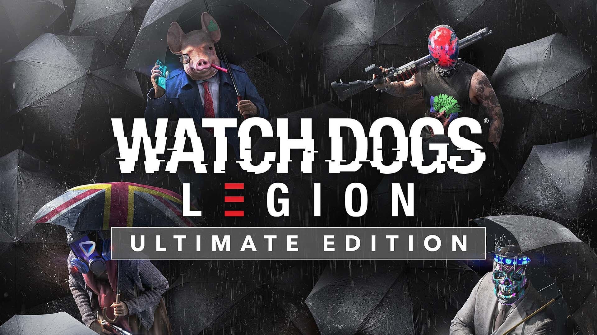 Achtergrondafbeelding voor Watch Dogs Legion Ultimate Edition (Xbox One / Xbox Series X|S)