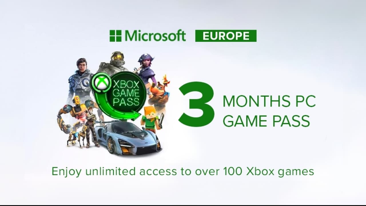 Xbox Game Pass 3 months (Europe)