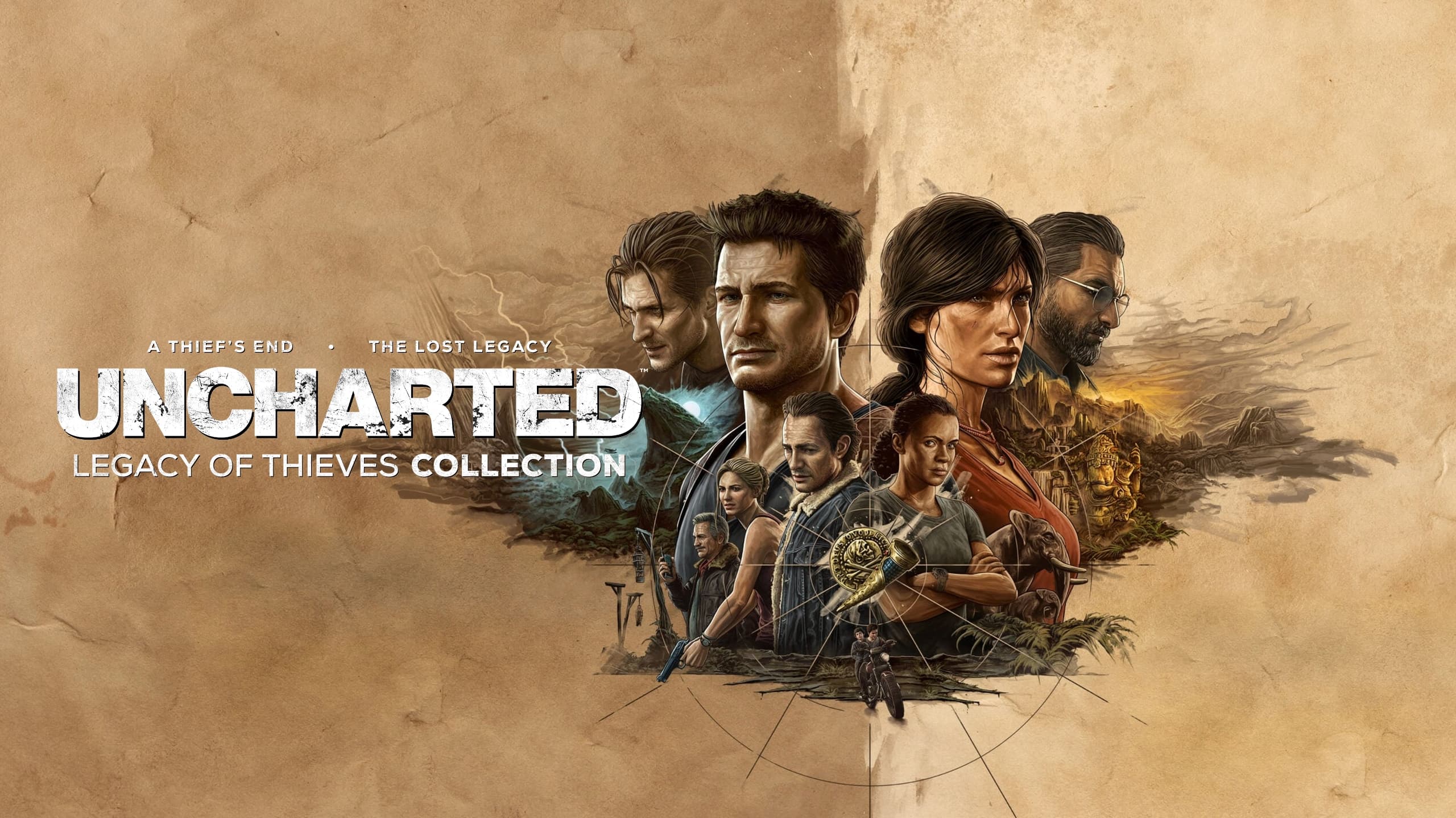 Baggrundsbillede for Uncharted: Legacy of Thieves Collection (PC)
