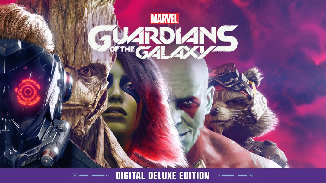 Marvel's Guardians of the Galaxy Deluxe Edition (PC) coverbillede