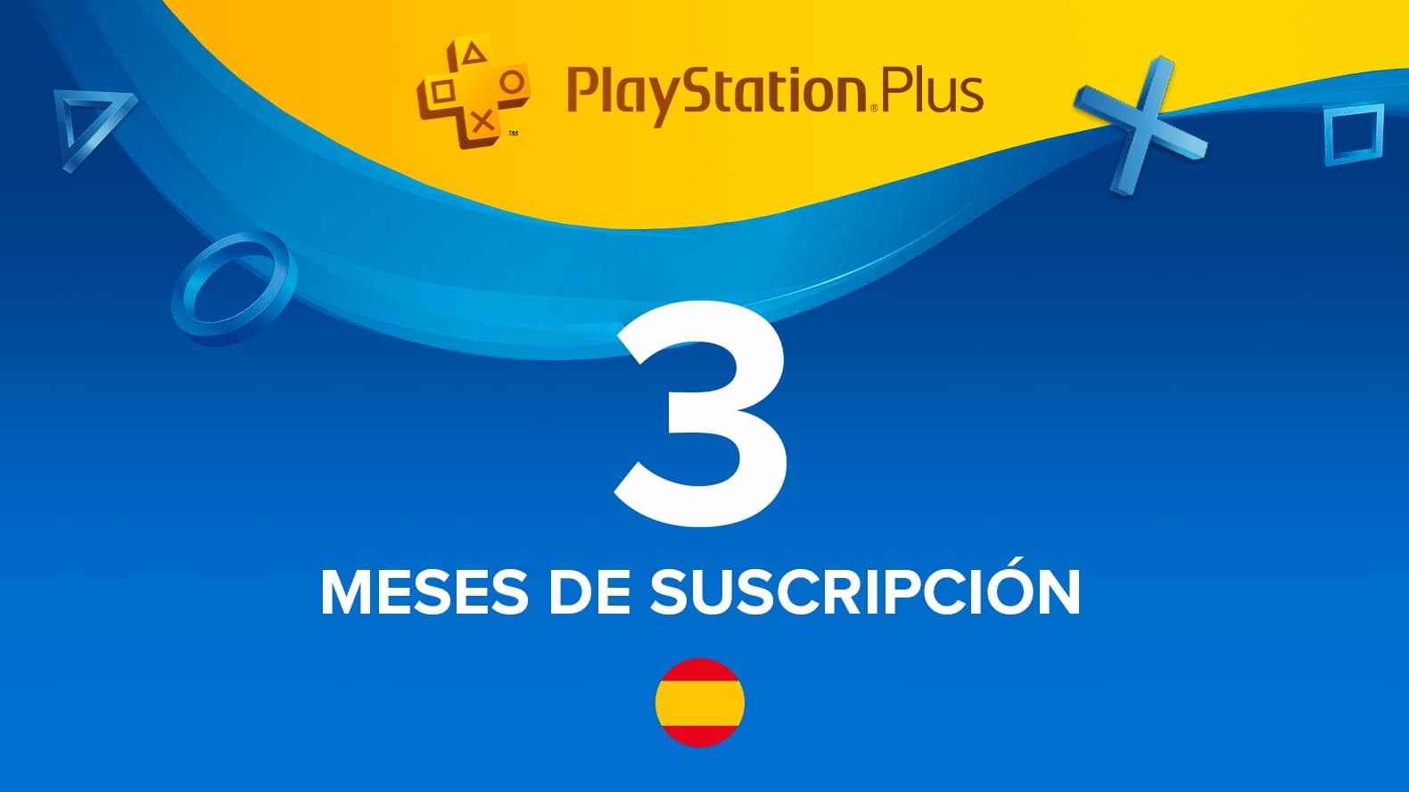 PlayStation Plus - 90 days subscription (Spain)