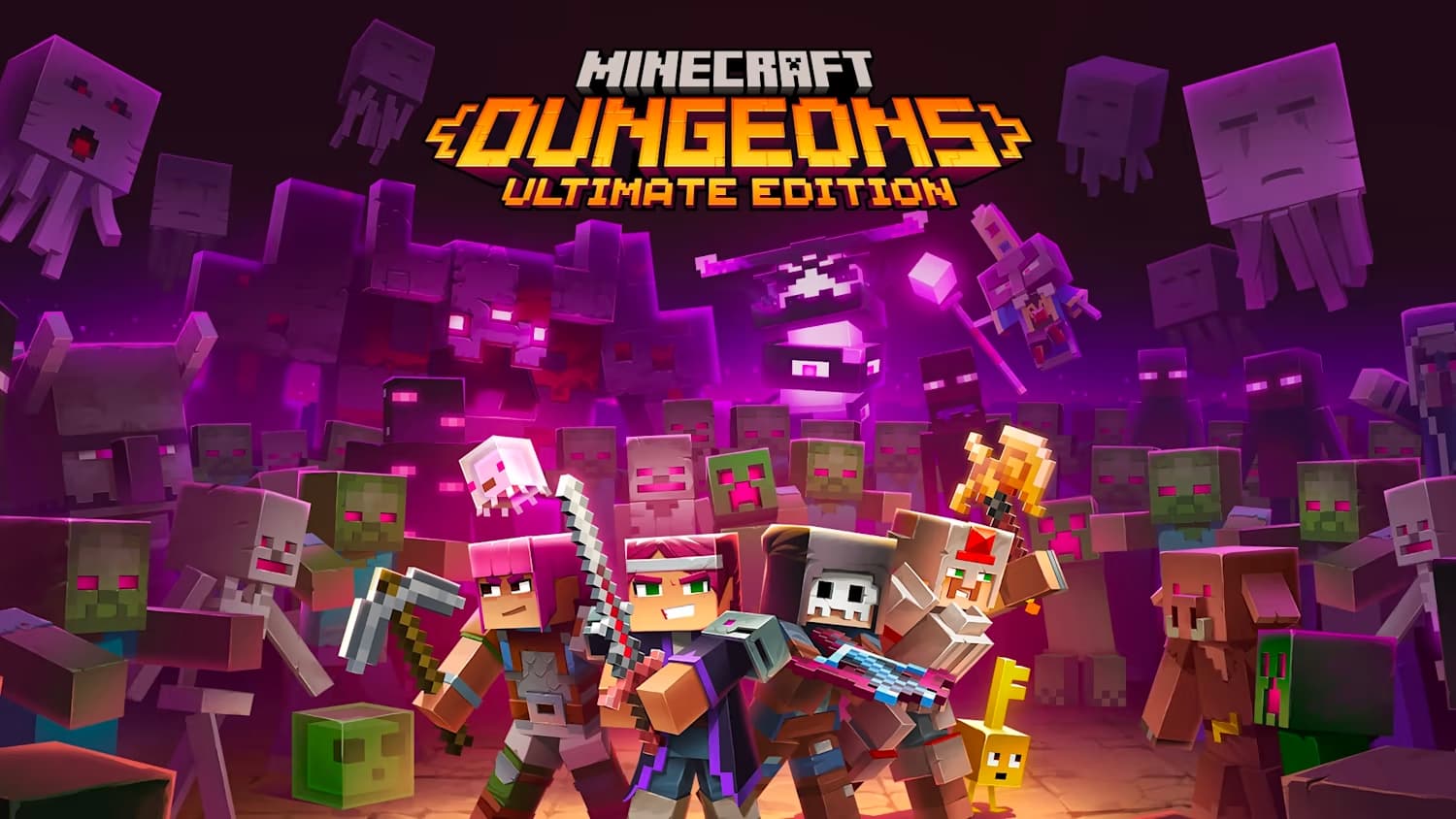 Background image for Minecraft Dungeons Ultimate Edition (Xbox One / Xbox Series X|S)