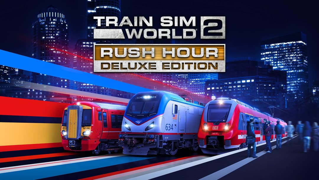 Imagem da capa Train Sim World 2: Rush Hour Deluxe Edition