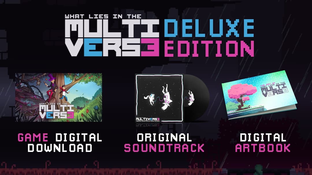What Lies in the Multiverse Deluxe Edition coverbillede