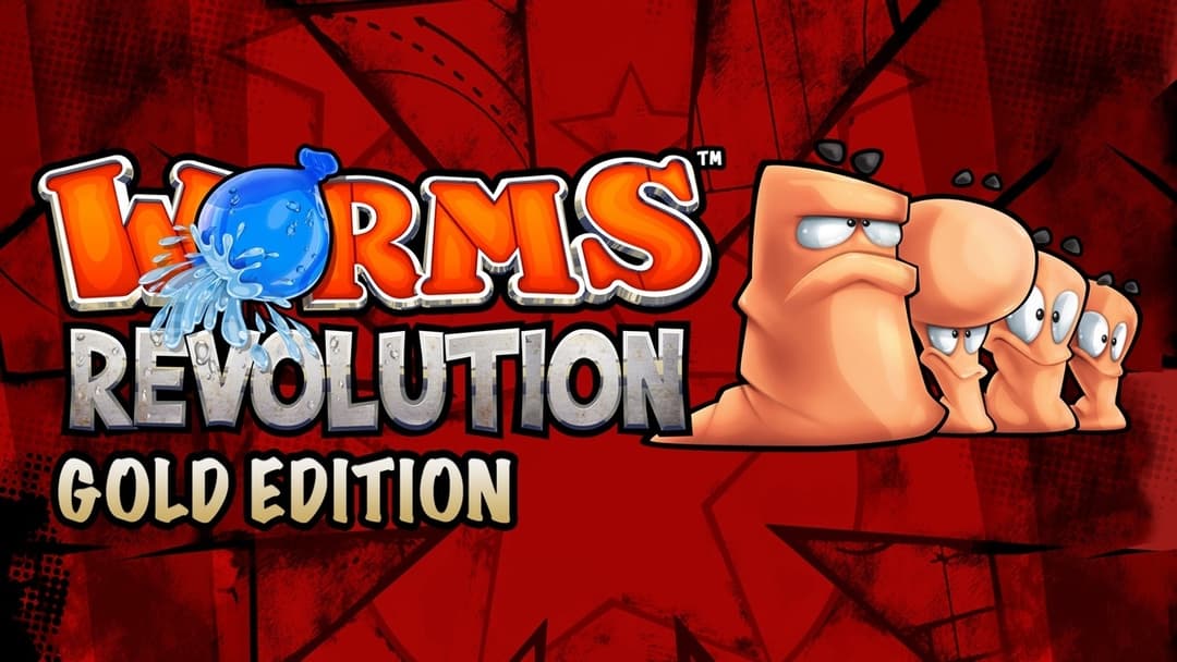 Worms Revolution Gold Edition coverbillede