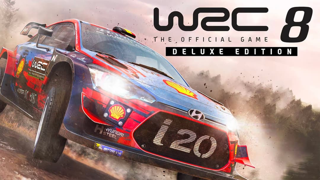 WRC 8 FIA World Rally Championship Deluxe Edition coverbillede