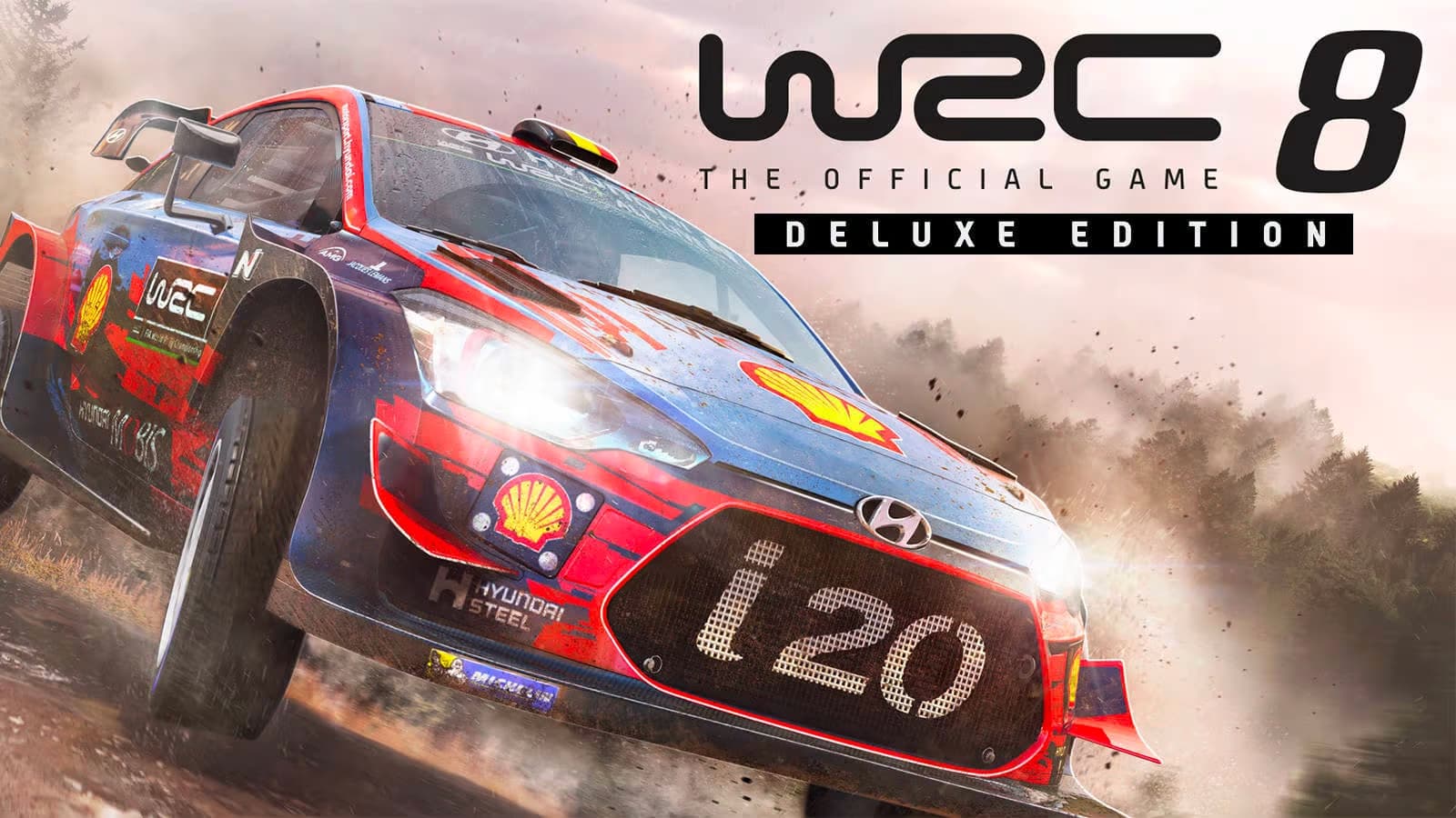 Baggrundsbillede for WRC 8 FIA World Rally Championship Deluxe Edition