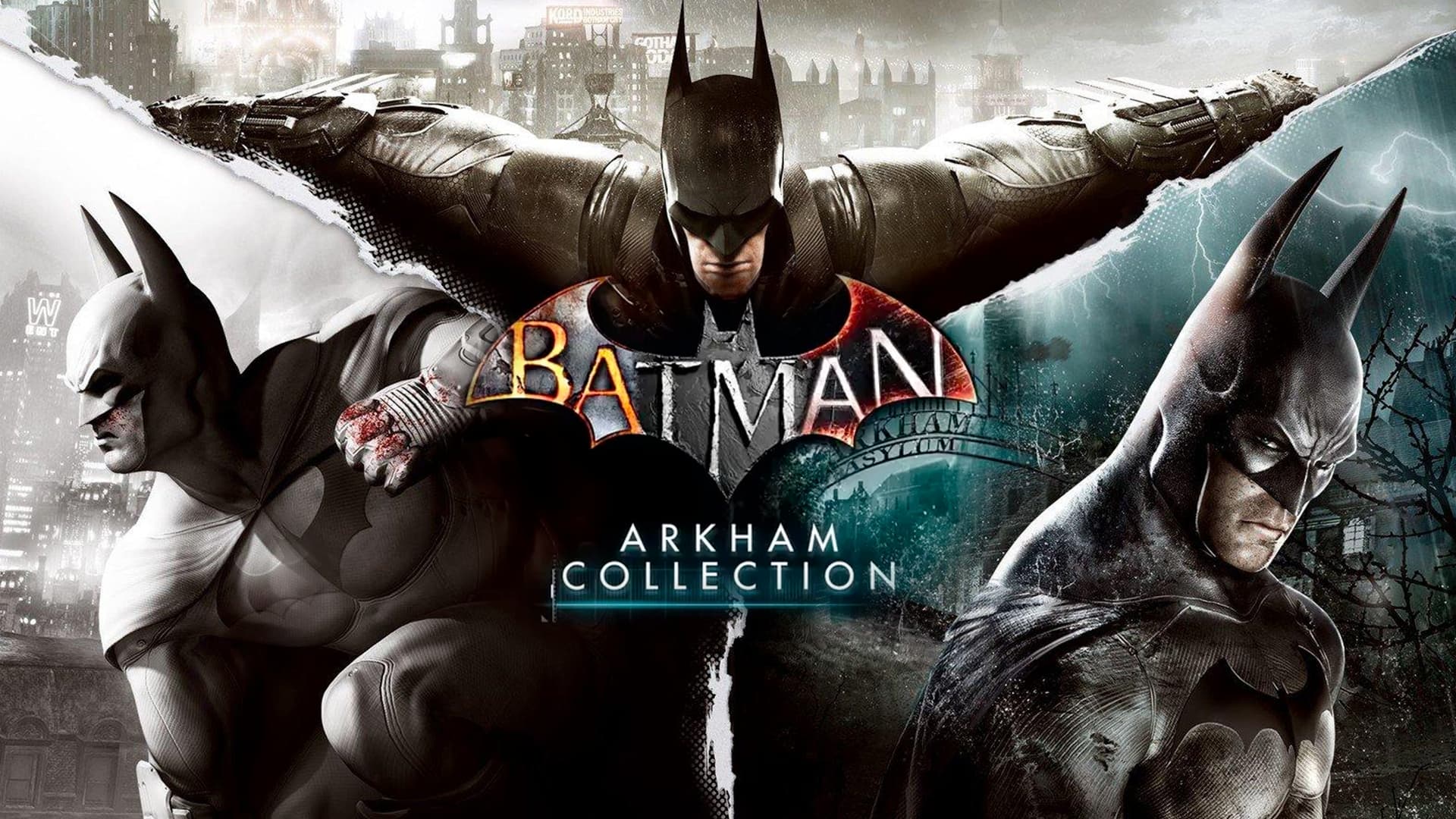 Hintergrundbild für Batman: Arkham Collection (Xbox One - playable on Xbox Series X|S, United States)