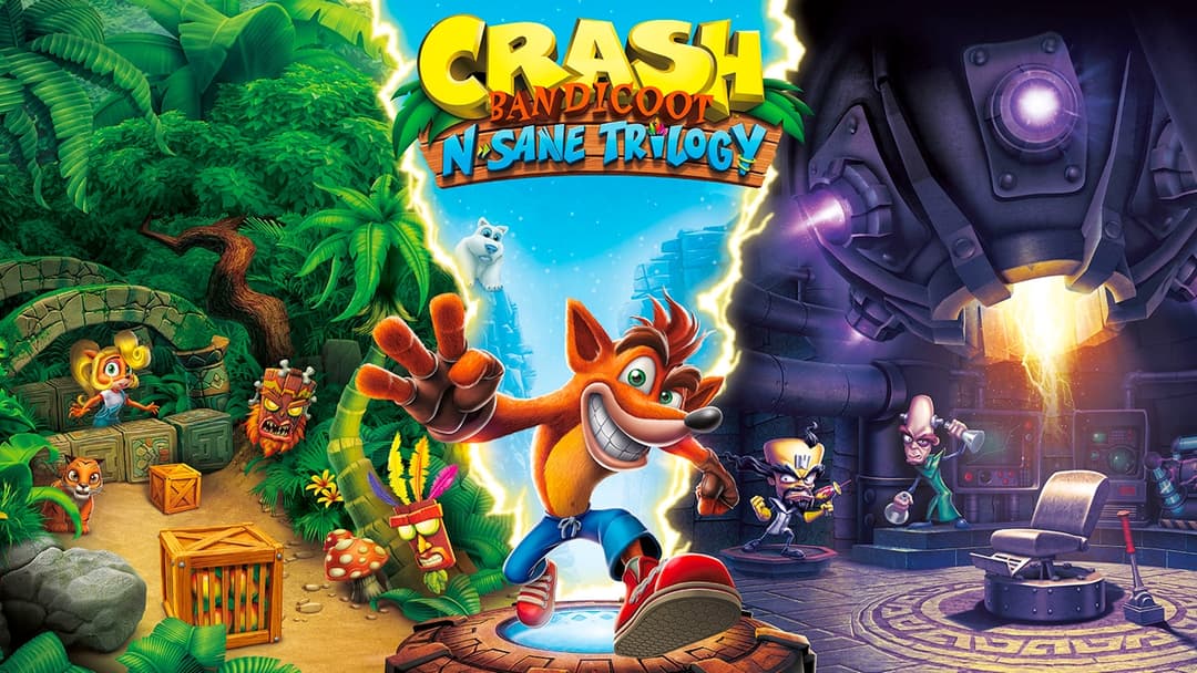 Crash Bandicoot: N. Sane Trilogy (Xbox One - playable on Xbox Series X|S, United States) Coverbild