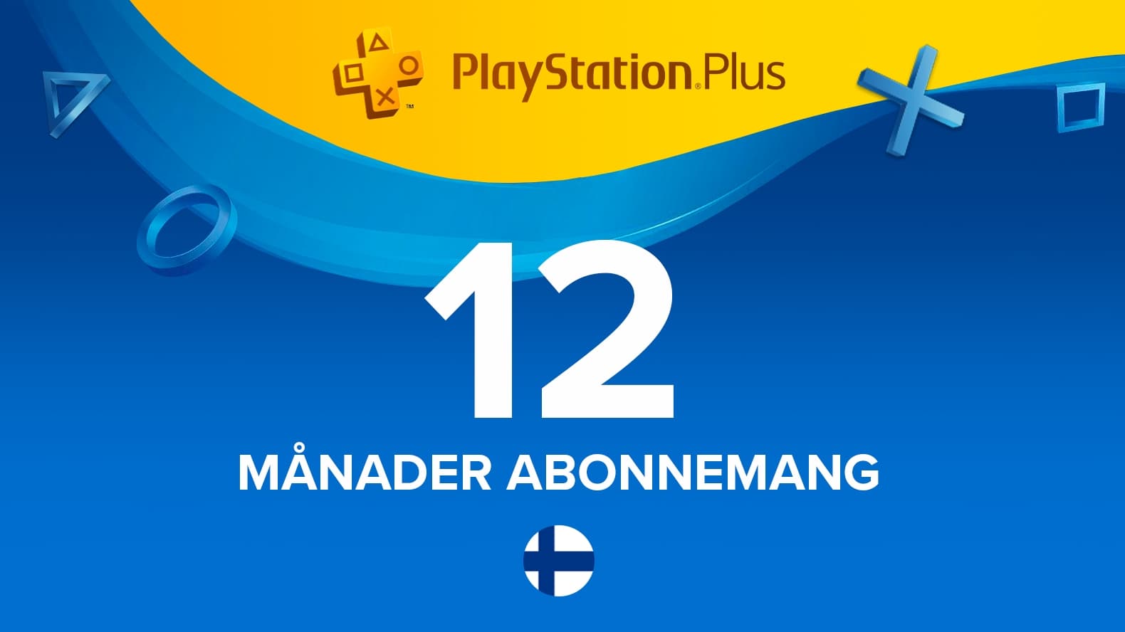 PlayStation Plus - 365 days subscription (Finland)