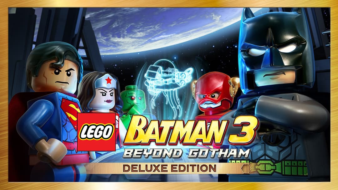 LEGO Batman 3: Beyond Gotham Deluxe Edition (Xbox One - playable on Xbox Series X|S) copertina