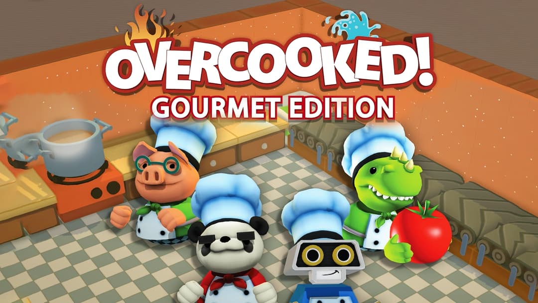 Overcooked Gourmet Edition (Xbox One - playable on Xbox Series X|S) coverbillede