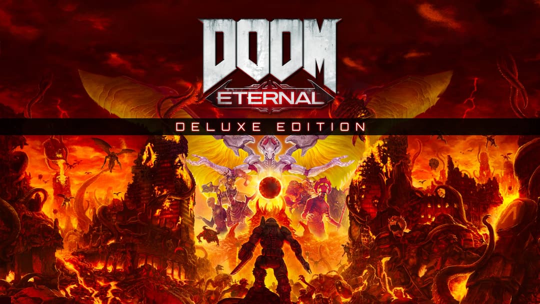 Okładka Doom Eternal Deluxe Edition (Xbox One / Xbox Series X|S)