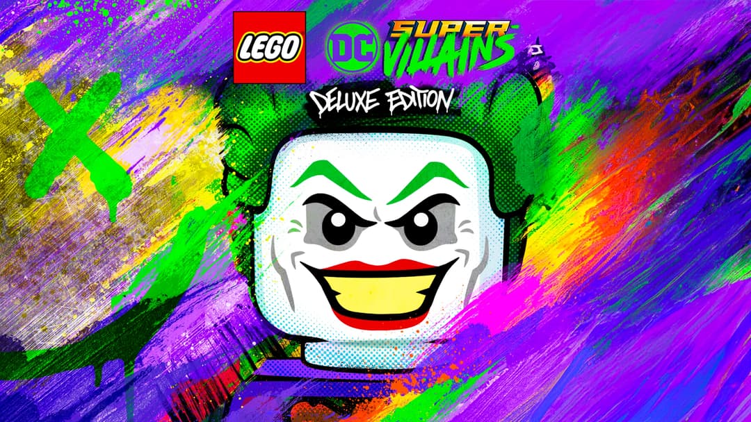 LEGO DC Super-Villains: Deluxe Edition (Xbox One - playable on Xbox Series X|S, United States) copertina