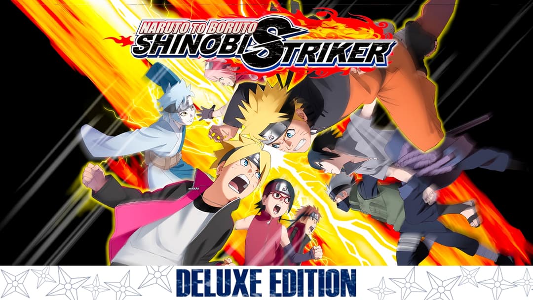 Naruto to Boruto: Shinobi Striker Deluxe Edition (Xbox One - playable on Xbox Series X|S, United States) coverbillede