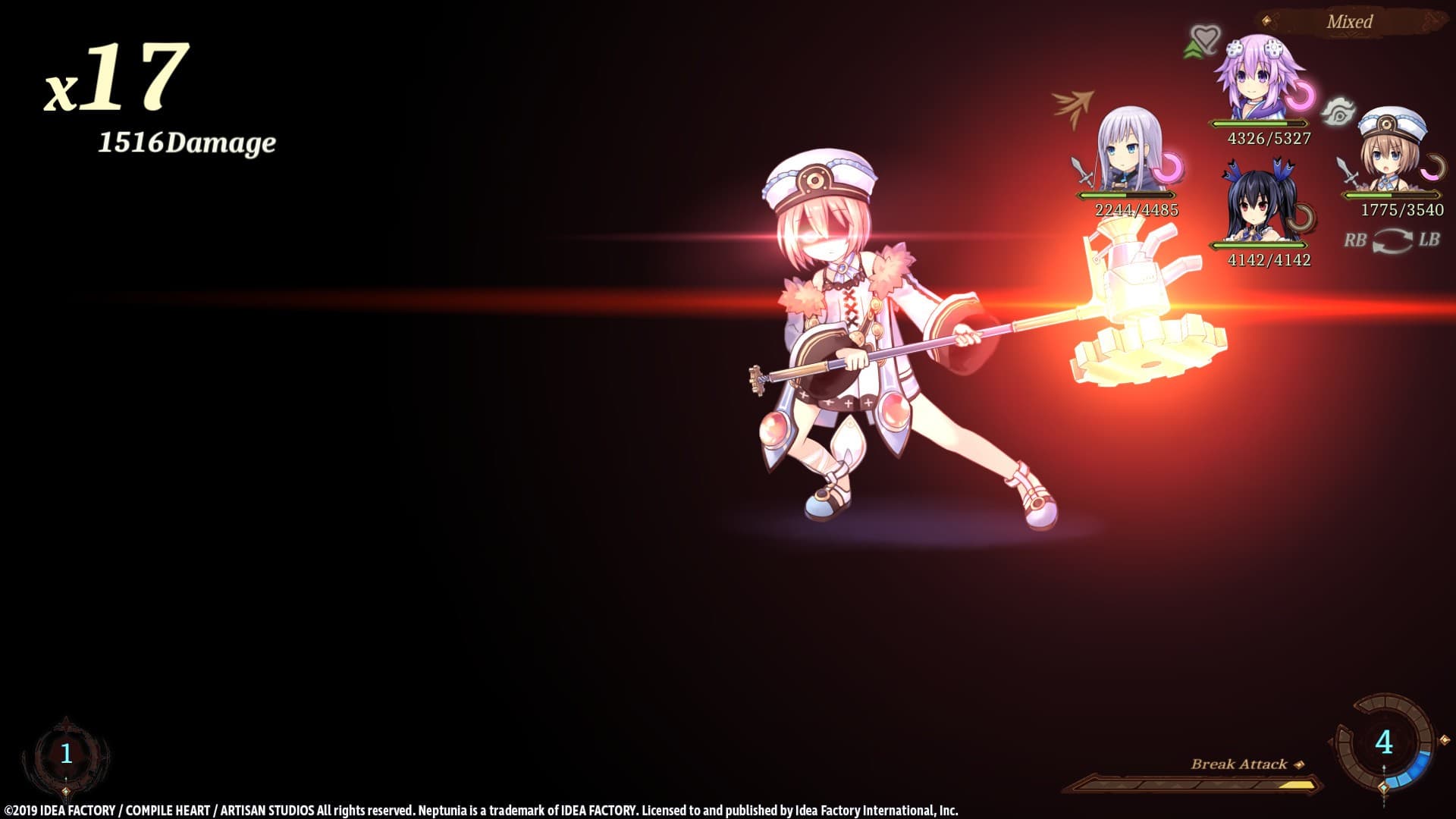 Captura de ecrã do jogo 1
