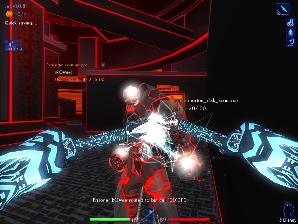 Captura de ecrã do jogo 1
