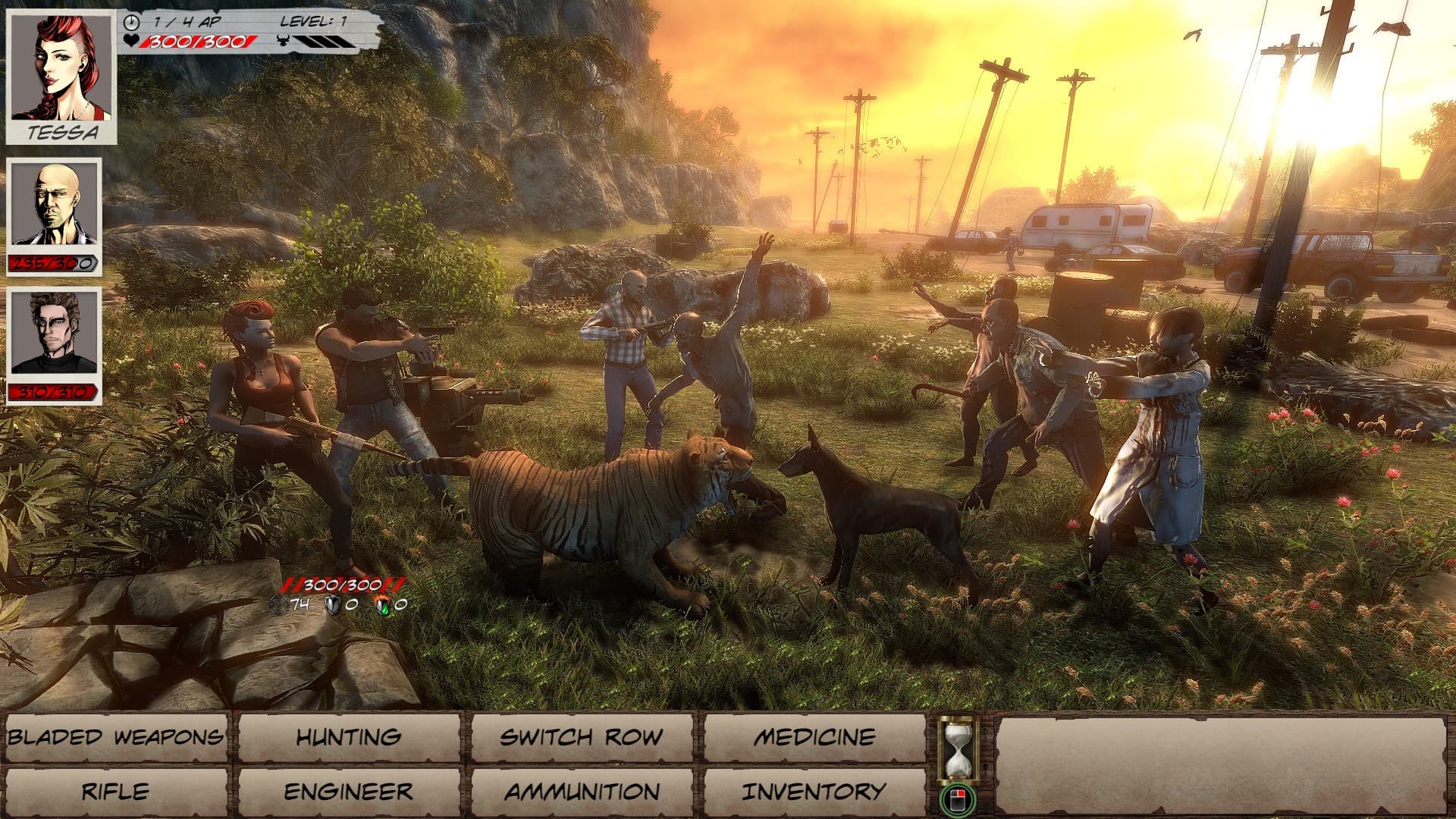 Captura de ecrã do jogo 1