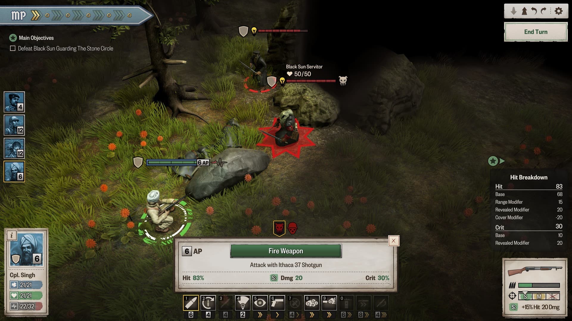 Captura de ecrã do jogo 1